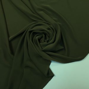 Barbie crep verde-khaki inchis