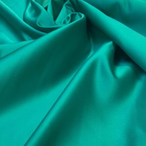Tafta Duchesse verde-turcoaz