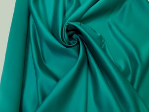 Tafta Duchesse verde-turcoaz inchis