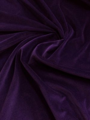 Catifea de bumbac violet
