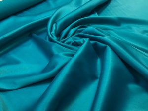 Satin gros elastic turcoaz