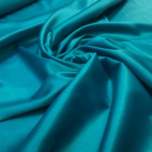 Satin gros elastic turcoaz
