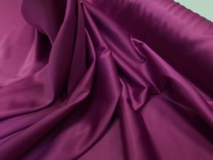 Satin gros elastic mov-fuchsia inchis