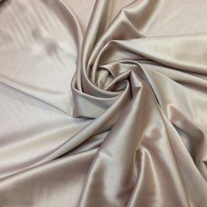 Satin gros elastic nude-greige
