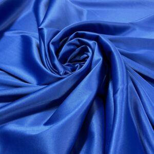 Satin gros elastic albastru