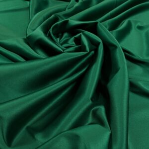 Satin gros elastic verde