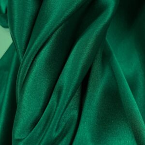 Satin gros elastic verde