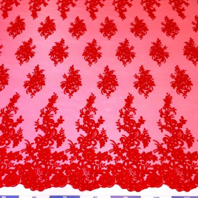 Broderie rosu-coral