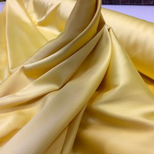 Satin gros elastic galben