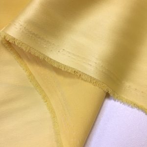 Satin gros elastic galben