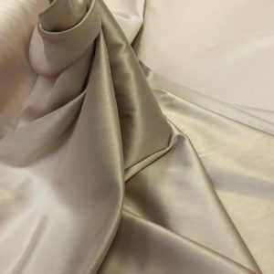 Satin gros elastic nude-greige