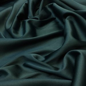Satin gros elastic verde inchis