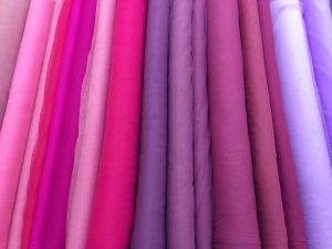 Tulle elastic nuante roz-mov-lila