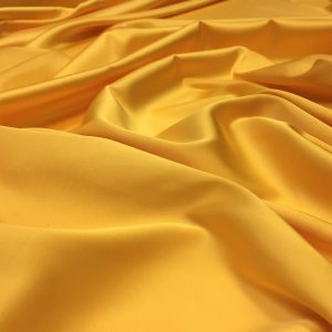 Imitatie satin de matase galben inchis