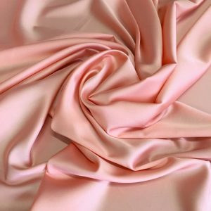 Imitatie satin de matase somon pastel
