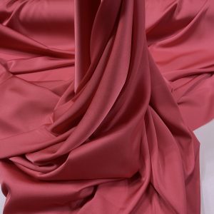 Imitatie satin de matase roz-coral