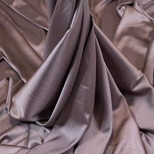 Imitatie satin de matase bej-lila fumuriu