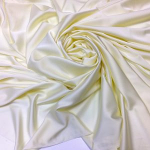 Imitatie satin de matase crem