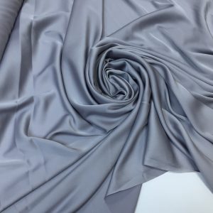 Imitatie satin de matase gri