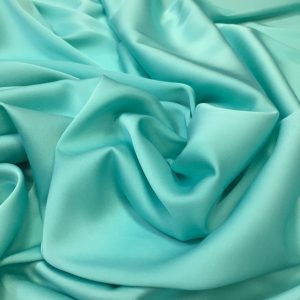 Imitatie satin de matase aqua