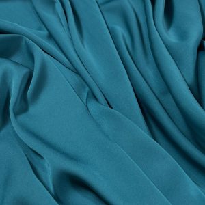 Imitatie satin de matase turcoaz-marin
