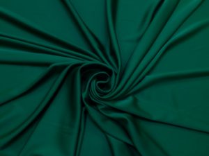 Imitatie satin de matase verde-inchis