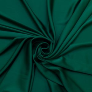 Imitatie satin de matase verde-inchis