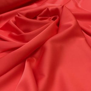 Imitatie satin de matase coral
