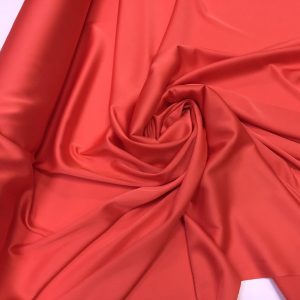 Imitatie satin de matase coral