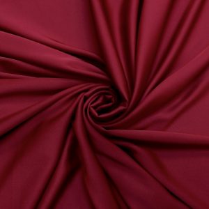Imitatie satin de matase rosu-bordeaux