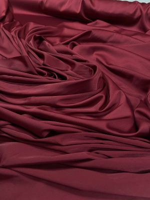 Imitatie satin de matase bordeaux