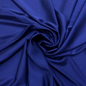 Imitatie satin de matase albastru