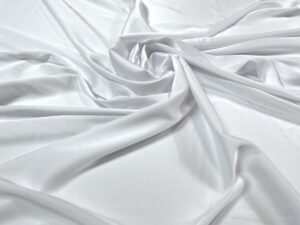 Imitatie satin de matase alba