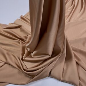 Imitatie satin de matase camel-rose