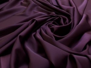 Imitatie satin de matase mov-pruna