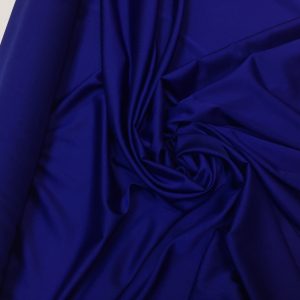 Imitatie satin de matase albastru-inchis