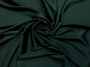 Imitatie satin de matase verde-negru