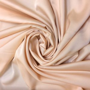 Imitatie satin de matase crem-piersiciu