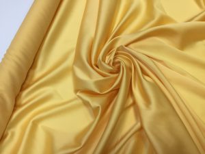 Imitatie satin de matase galben-ocru