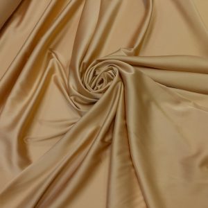 Imitatie satin de matase bej-ocru