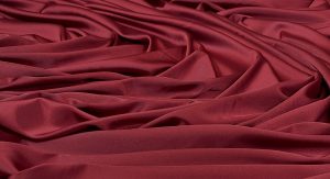 Imitatie satin de matase rosu