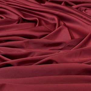 Imitatie satin de matase rosu