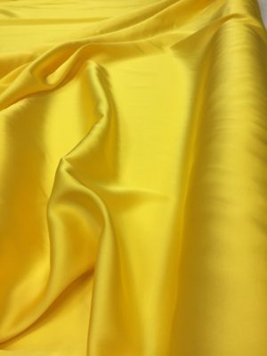 Imitatie satin de matase galben