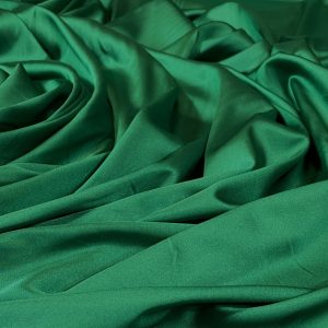 imitatie satin de matase verde