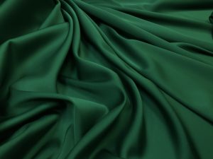 Imitatie satin de matase verde-inchis