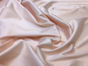 Satin gros elastic piersiciu-pastel