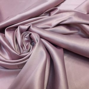 Satin gros elastic roz-fumuriu