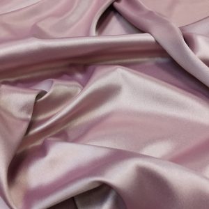 Satin gros elastic roz-fumuriu
