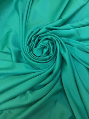 Imitatie satin de matase verde-aqua