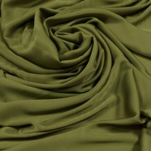 Imitatie satin de matase verde-avocado